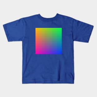 Rainbow Chalk Wash Kids T-Shirt
